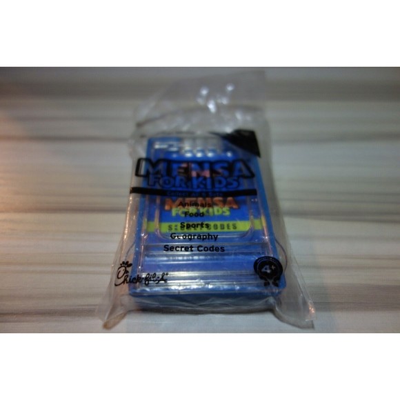 2006 Chick-fil-A Kids Meal American Mensa for Kids Toy Lot of 4 - NIP - Picture 9 of 10